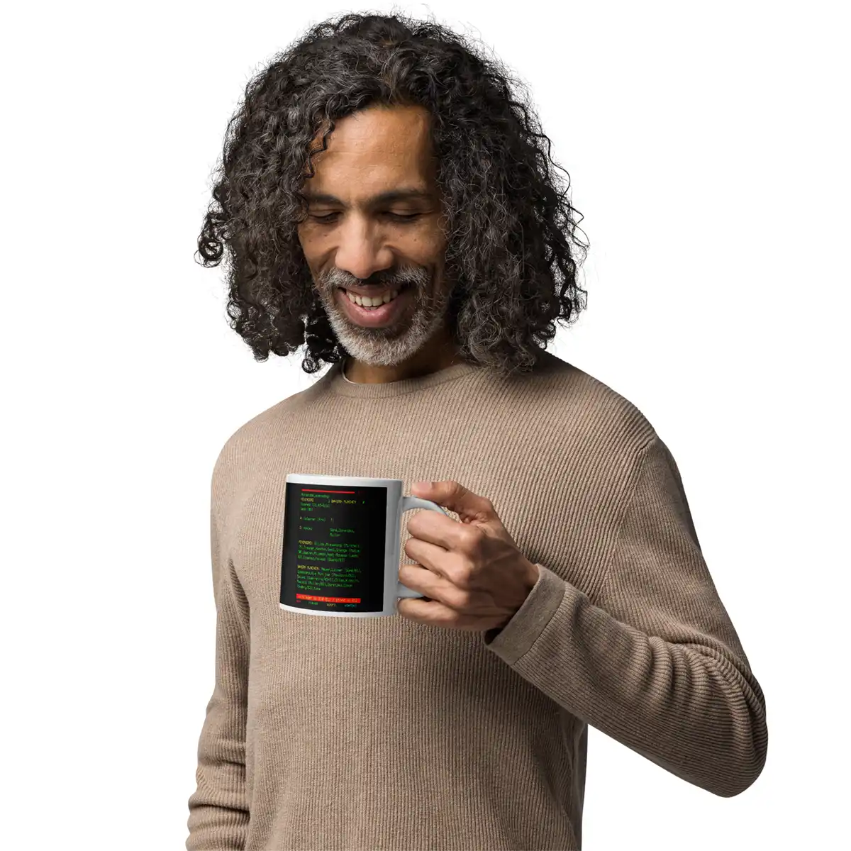 Man met Feyenoord mok met teletekstdetails van Champions League 3-0 overwinning op Bayern München