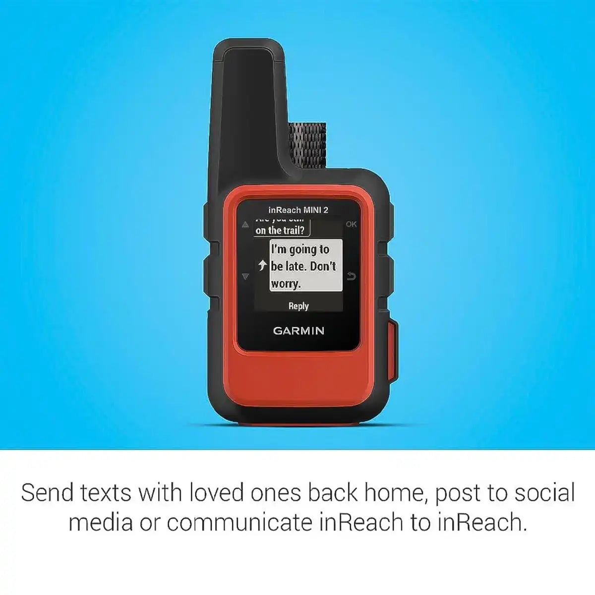 Garmin inReach Mini 2 verstuurt satellietberichten zonder mobiel netwerk, ideaal voor noodsituaties