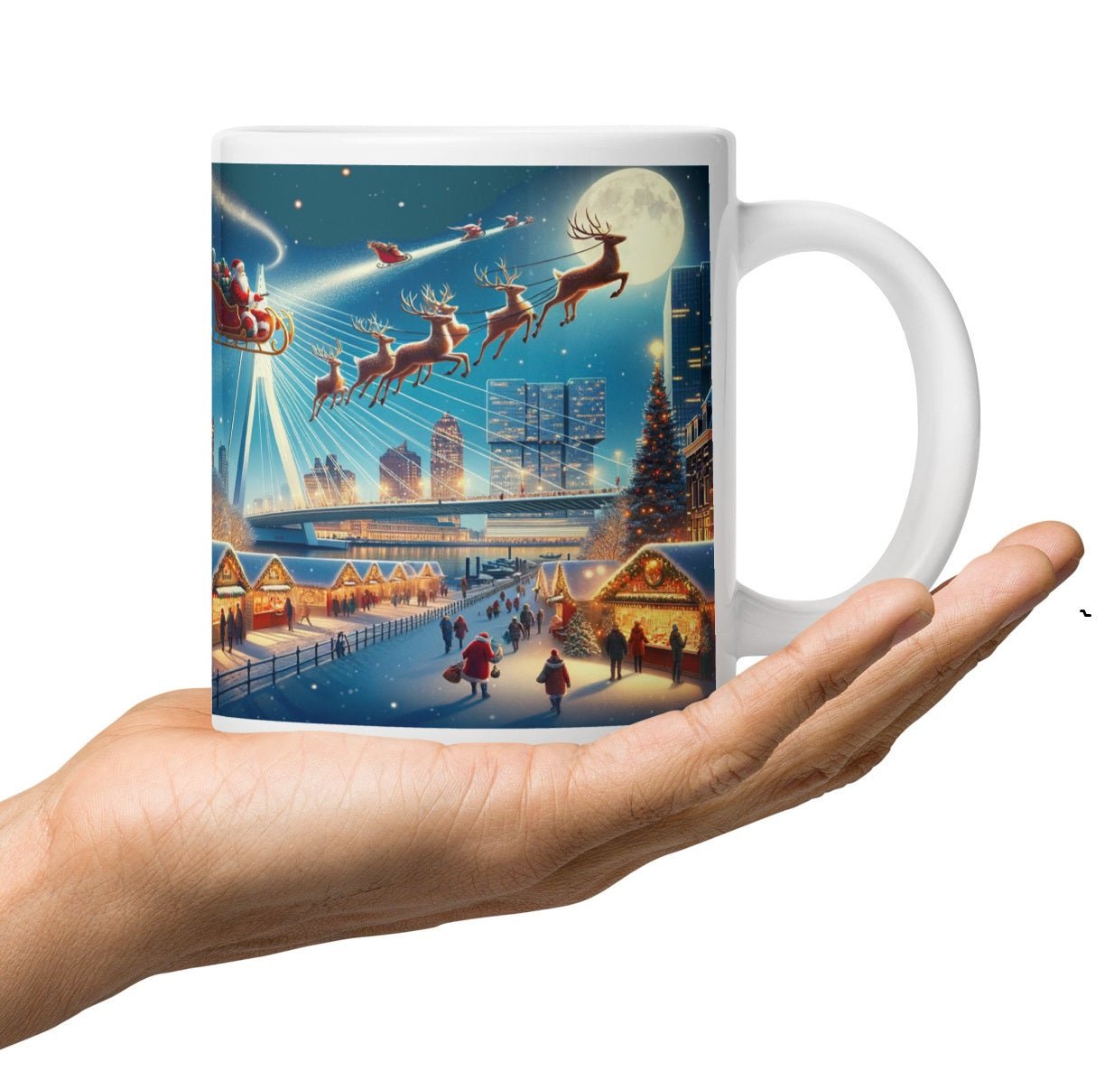 Betoverende Rotterdamse Kerstnacht Mok