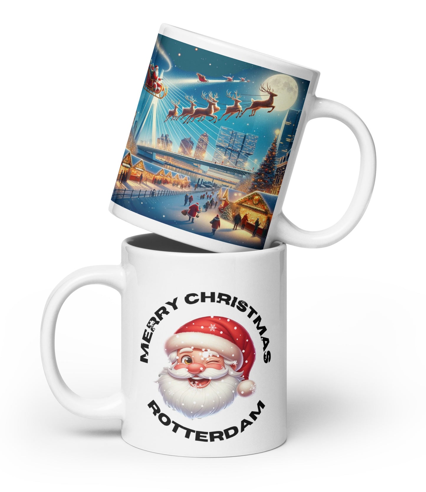 Betoverende Rotterdamse Kerstnacht Mok