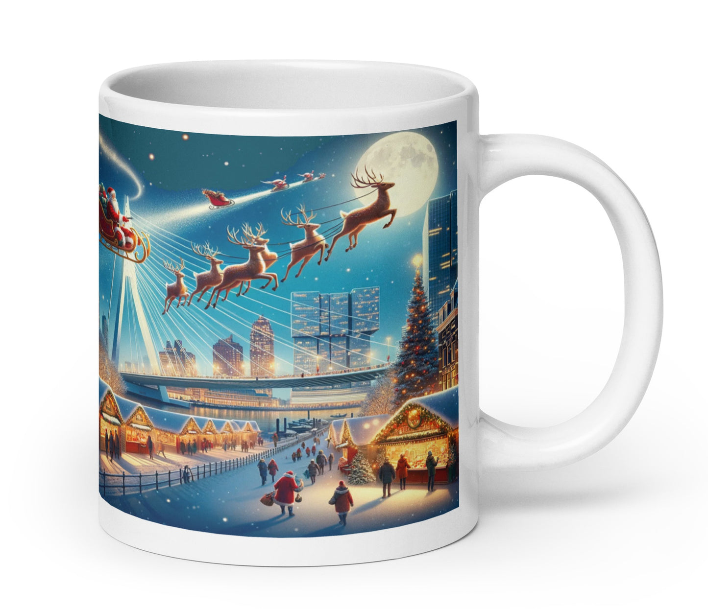 Betoverende Rotterdamse Kerstnacht Mok