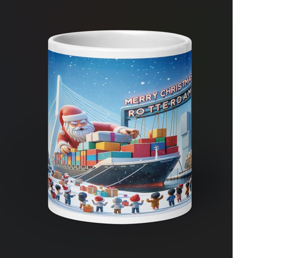 Cadeaus aan de Maas - Kerstman's Speciale Levering Mok