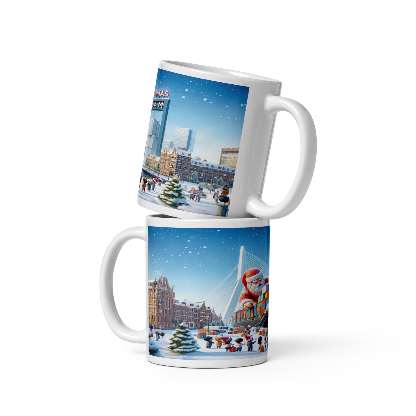 Cadeaus aan de Maas - Kerstman's Speciale Levering Mok