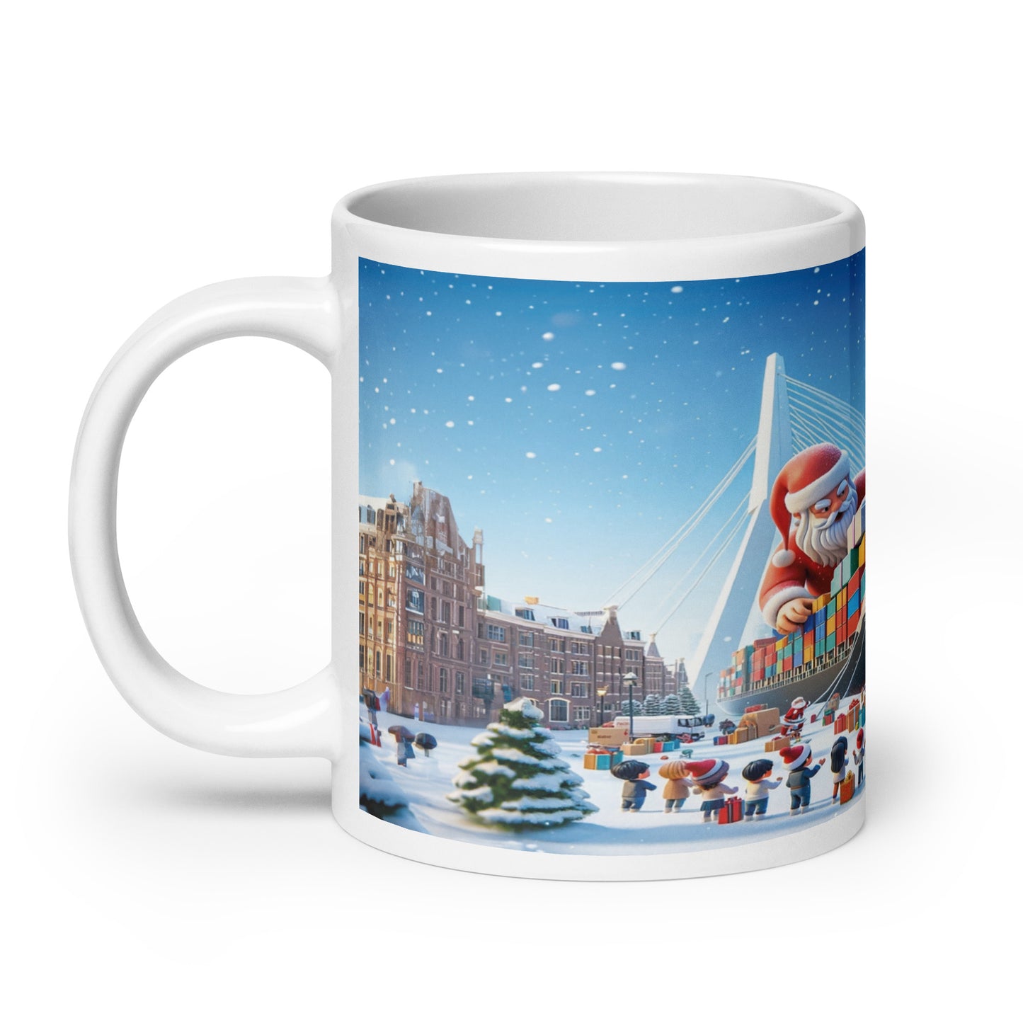 Cadeaus aan de Maas - Kerstman's Speciale Levering Mok