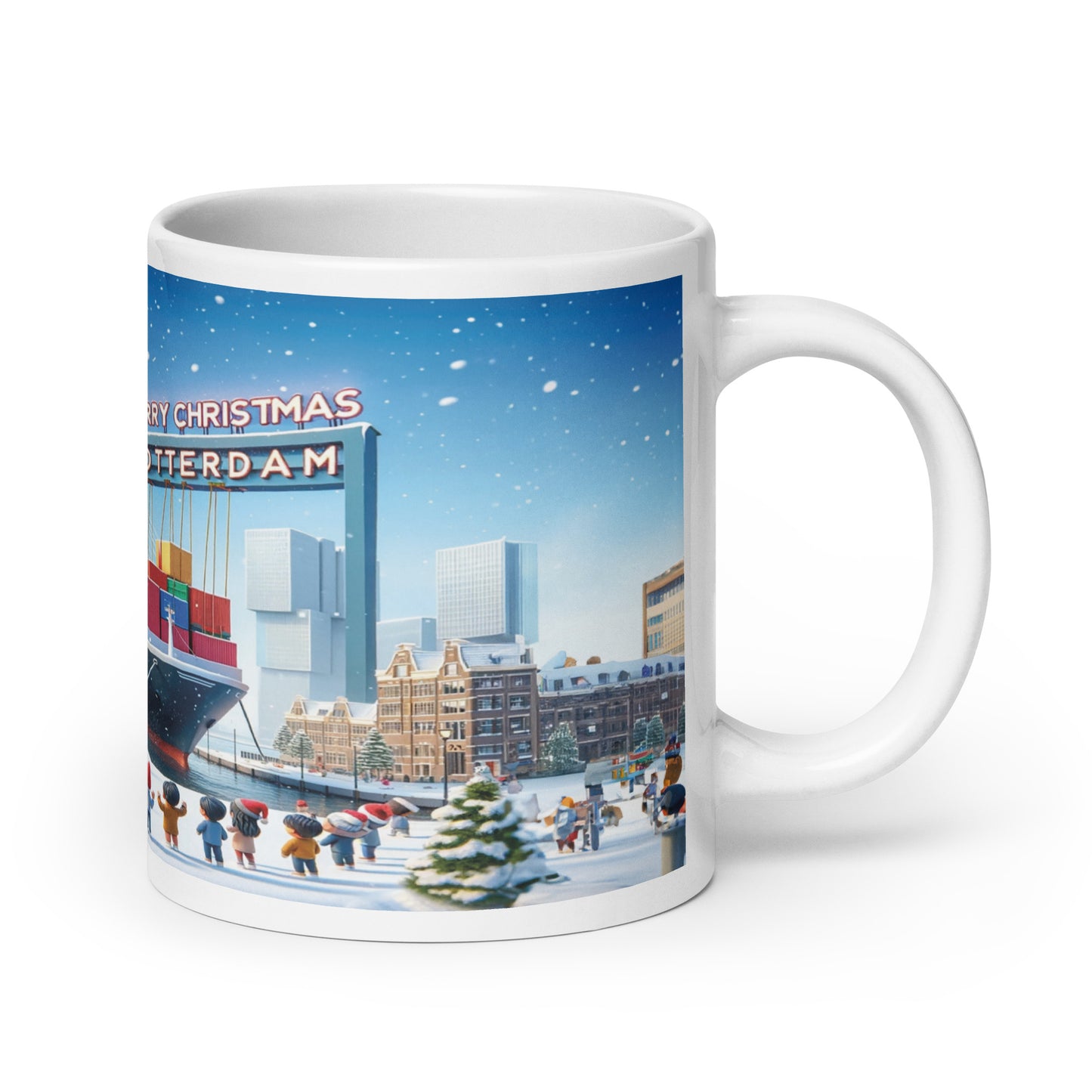 Cadeaus aan de Maas - Kerstman's Speciale Levering Mok