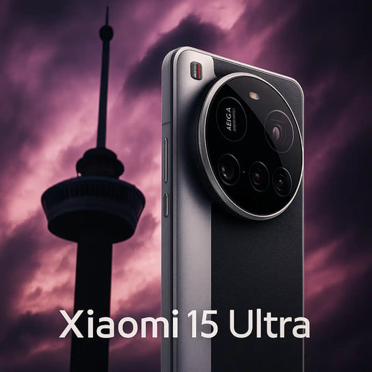 Xiaomi 15 Ultra 512GB zwart 5G smartphone met Leica camera, gefotografeerd voor de Euromast in Rotterdam
