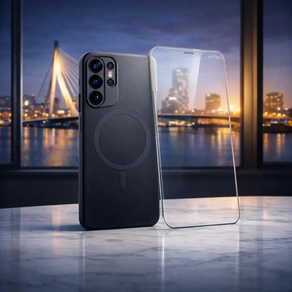 Samsung Galaxy S26 Ultra accessoires hoesje TOCOL en screenprotector amFilm Rotterdam