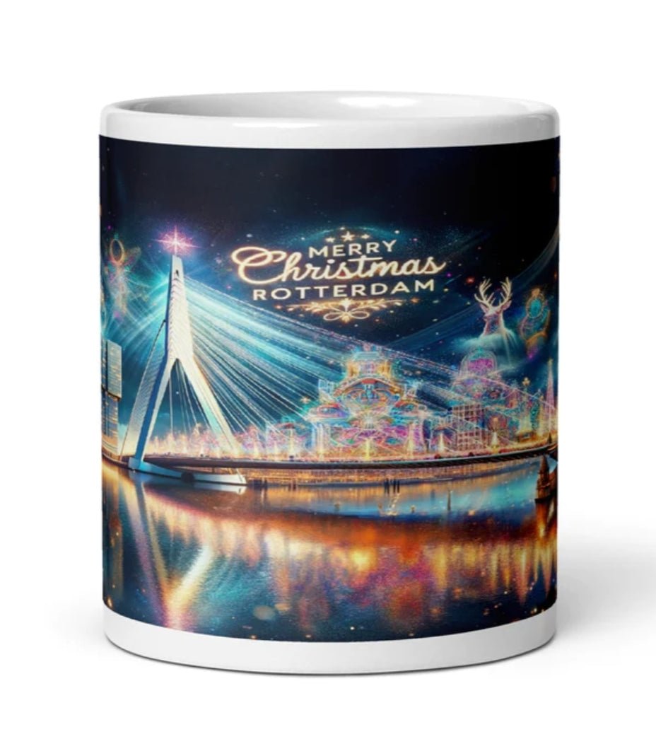 Erasmusbrug by Night Kerstmok - Merry Christmas Edition