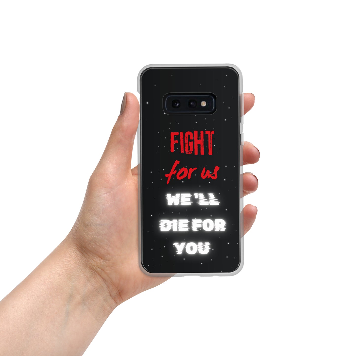 Feyenoord Beschermhoes 'Fight for Us, We'll Die for You' voor Samsung [Alle Modellen]