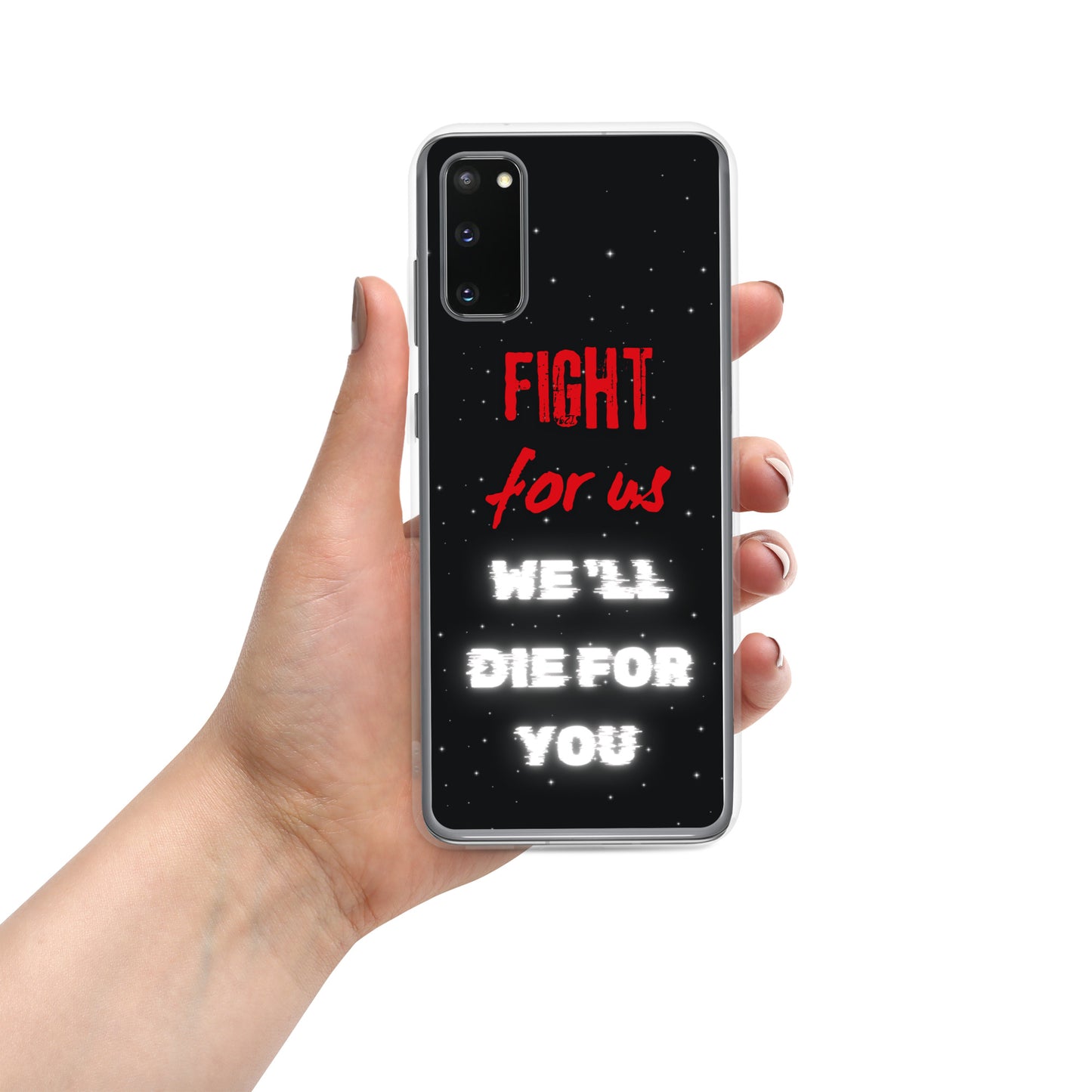 Feyenoord Beschermhoes 'Fight for Us, We'll Die for You' voor Samsung [Alle Modellen]