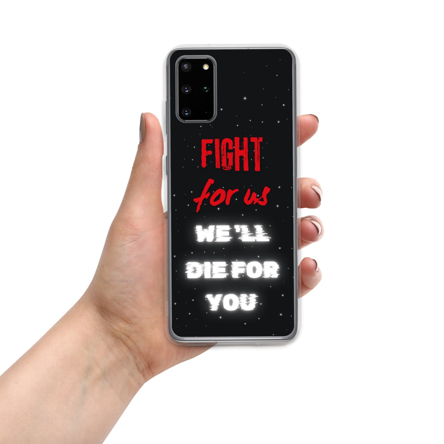 Feyenoord Beschermhoes 'Fight for Us, We'll Die for You' voor Samsung [Alle Modellen]