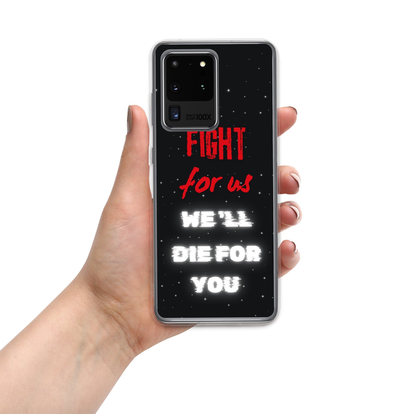 Feyenoord Beschermhoes 'Fight for Us, We'll Die for You' voor Samsung [Alle Modellen]