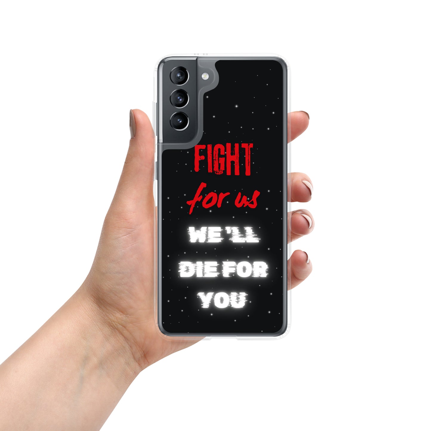 Feyenoord Beschermhoes 'Fight for Us, We'll Die for You' voor Samsung [Alle Modellen]