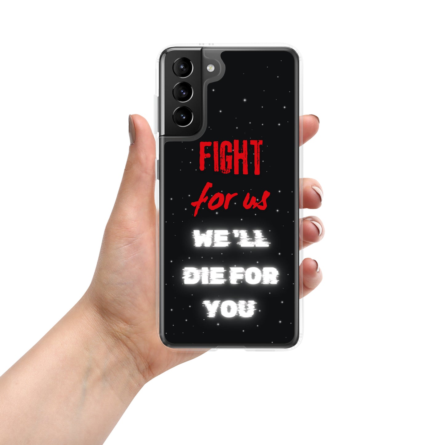 Feyenoord Beschermhoes 'Fight for Us, We'll Die for You' voor Samsung [Alle Modellen]