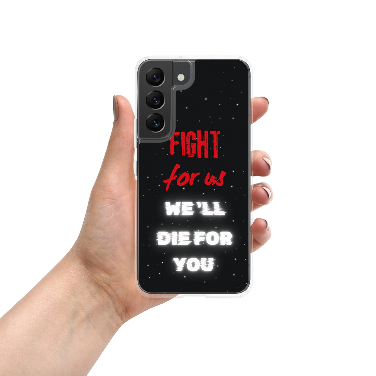 Feyenoord Beschermhoes 'Fight for Us, We'll Die for You' voor Samsung [Alle Modellen]