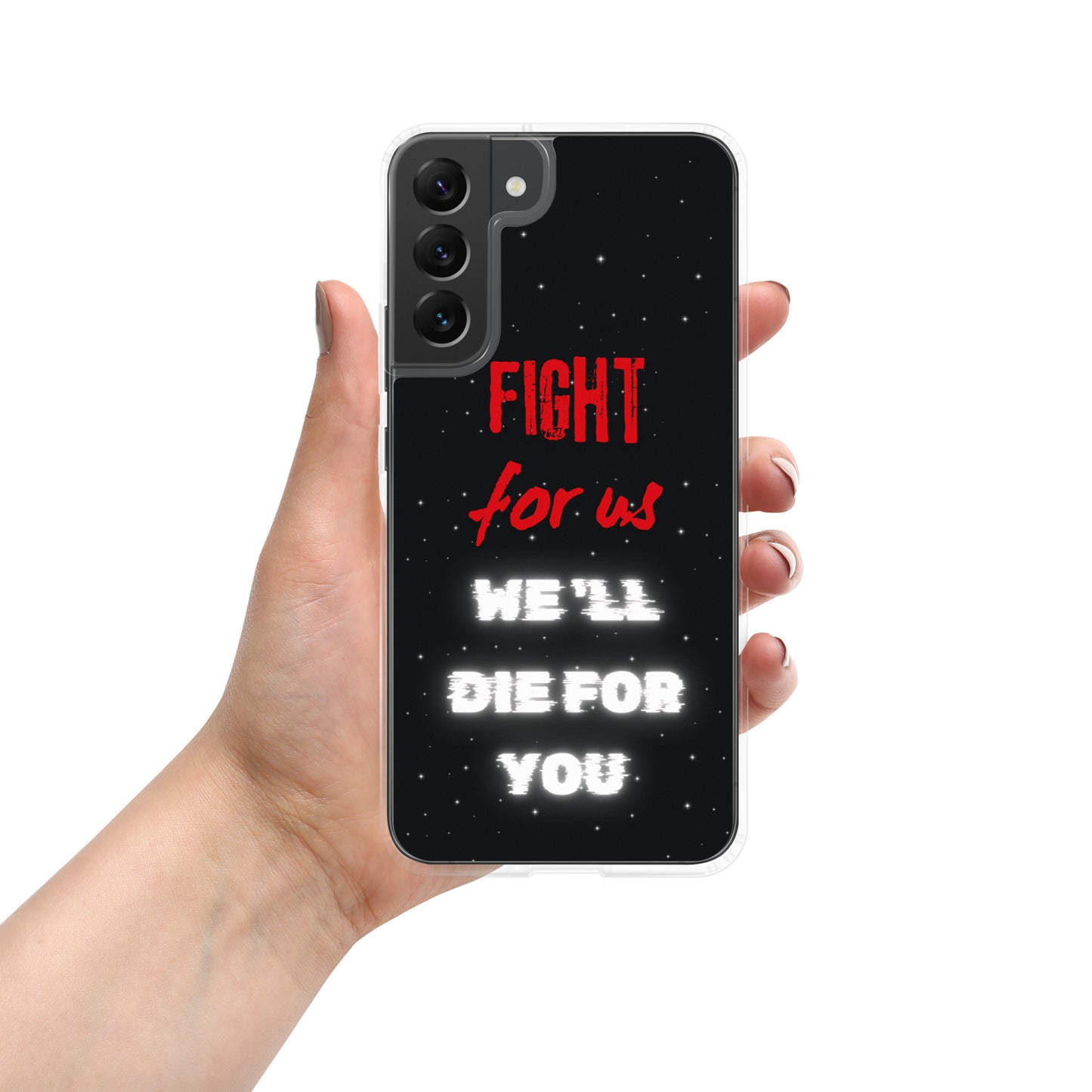 Feyenoord Beschermhoes 'Fight for Us, We'll Die for You' voor Samsung [Alle Modellen]