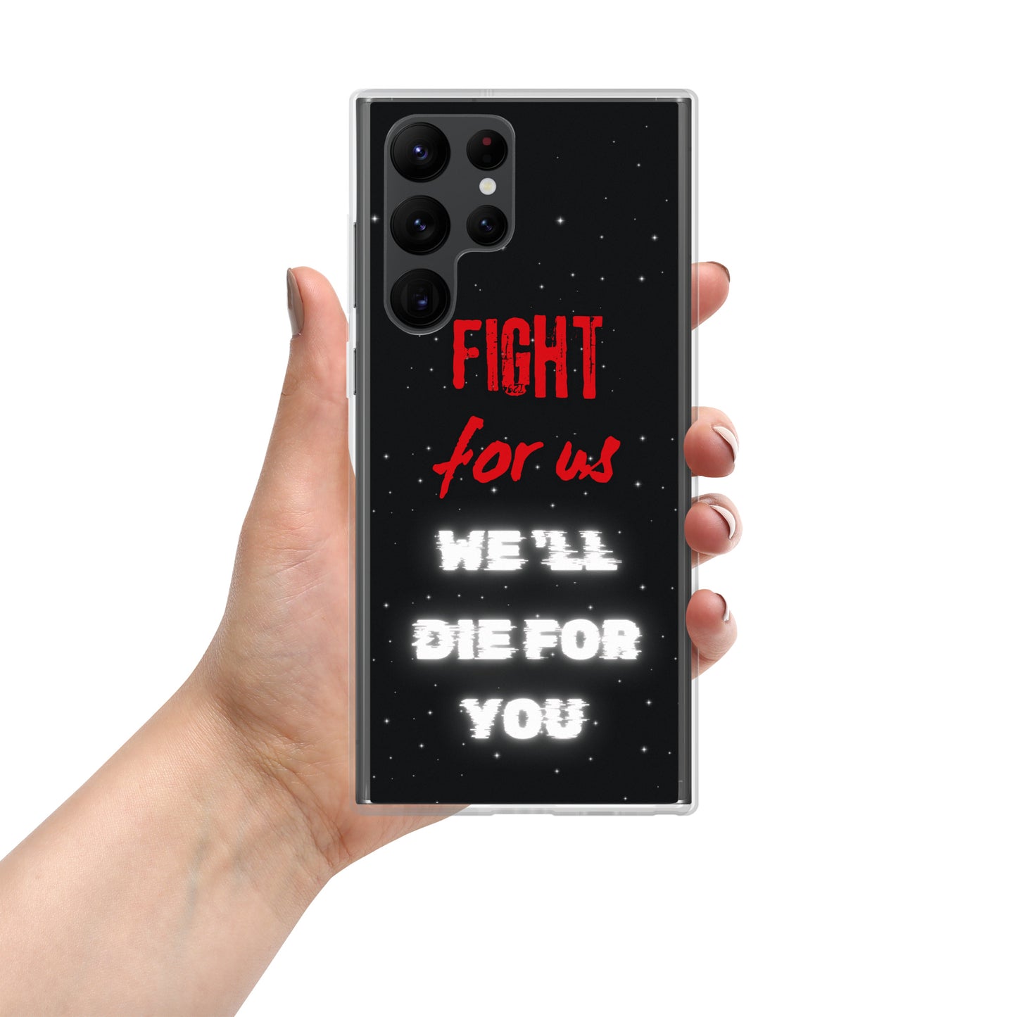 Feyenoord Beschermhoes 'Fight for Us, We'll Die for You' voor Samsung [Alle Modellen]