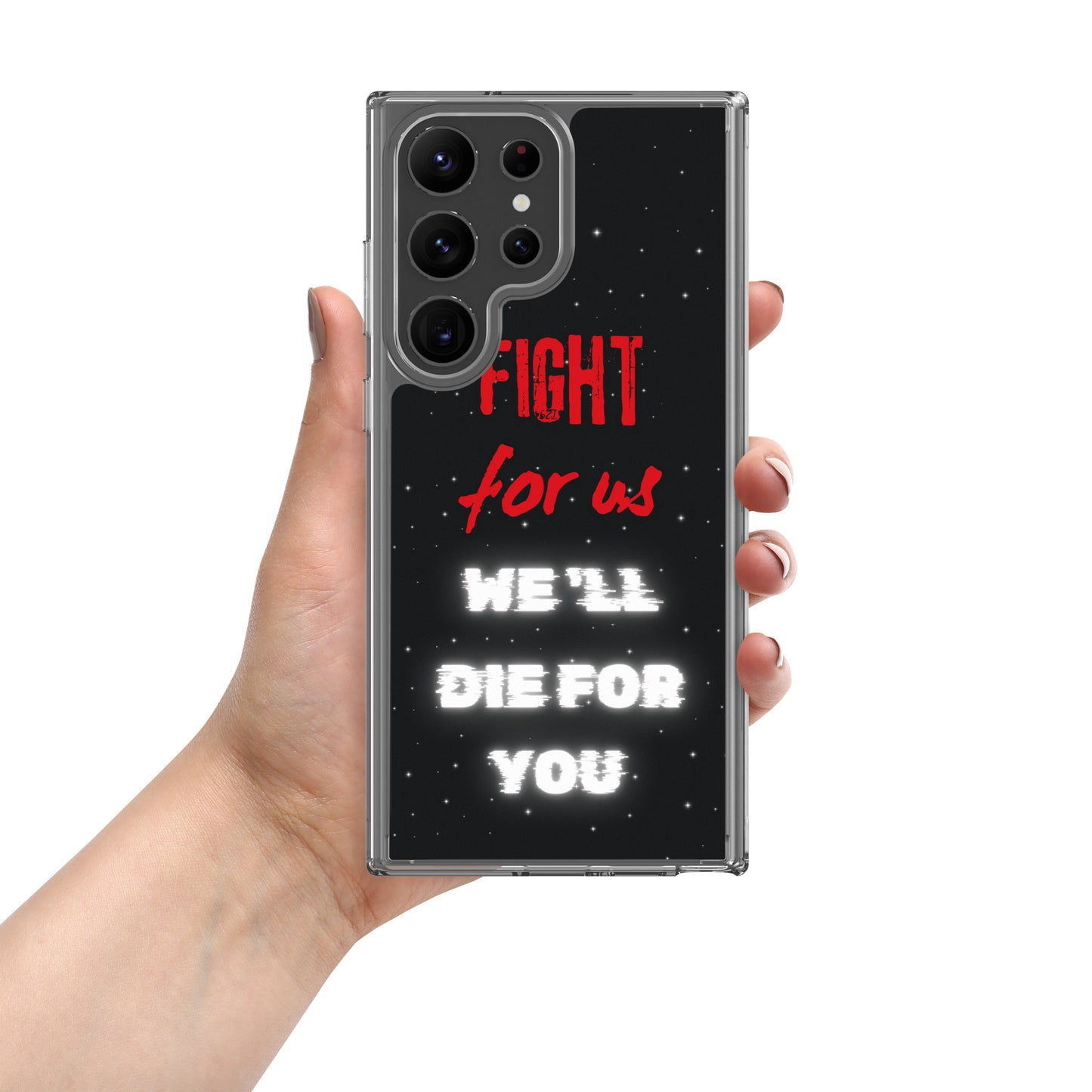 Feyenoord Beschermhoes 'Fight for Us, We'll Die for You' voor Samsung [Alle Modellen]