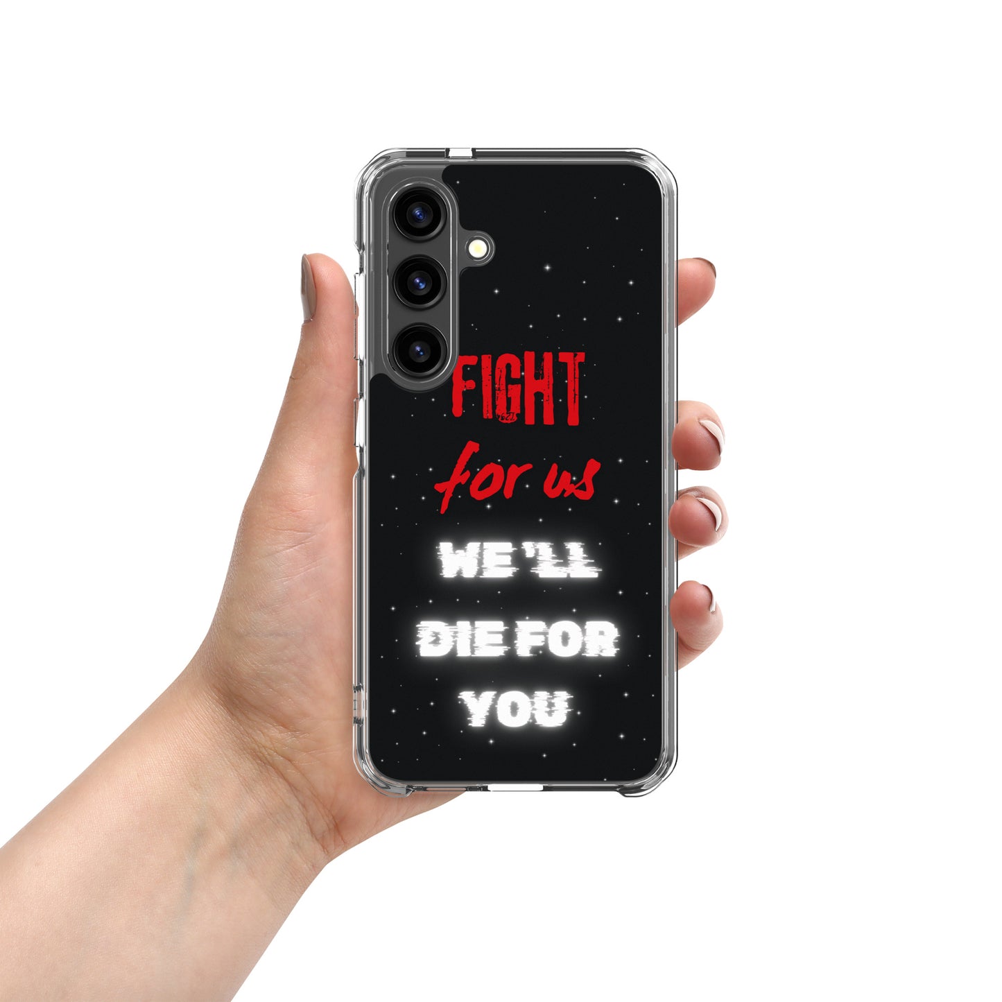 Feyenoord Beschermhoes 'Fight for Us, We'll Die for You' voor Samsung [Alle Modellen]