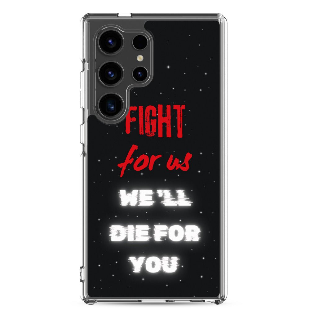 Feyenoord Beschermhoes 'Fight for Us, We'll Die for You' voor Samsung [Alle Modellen]