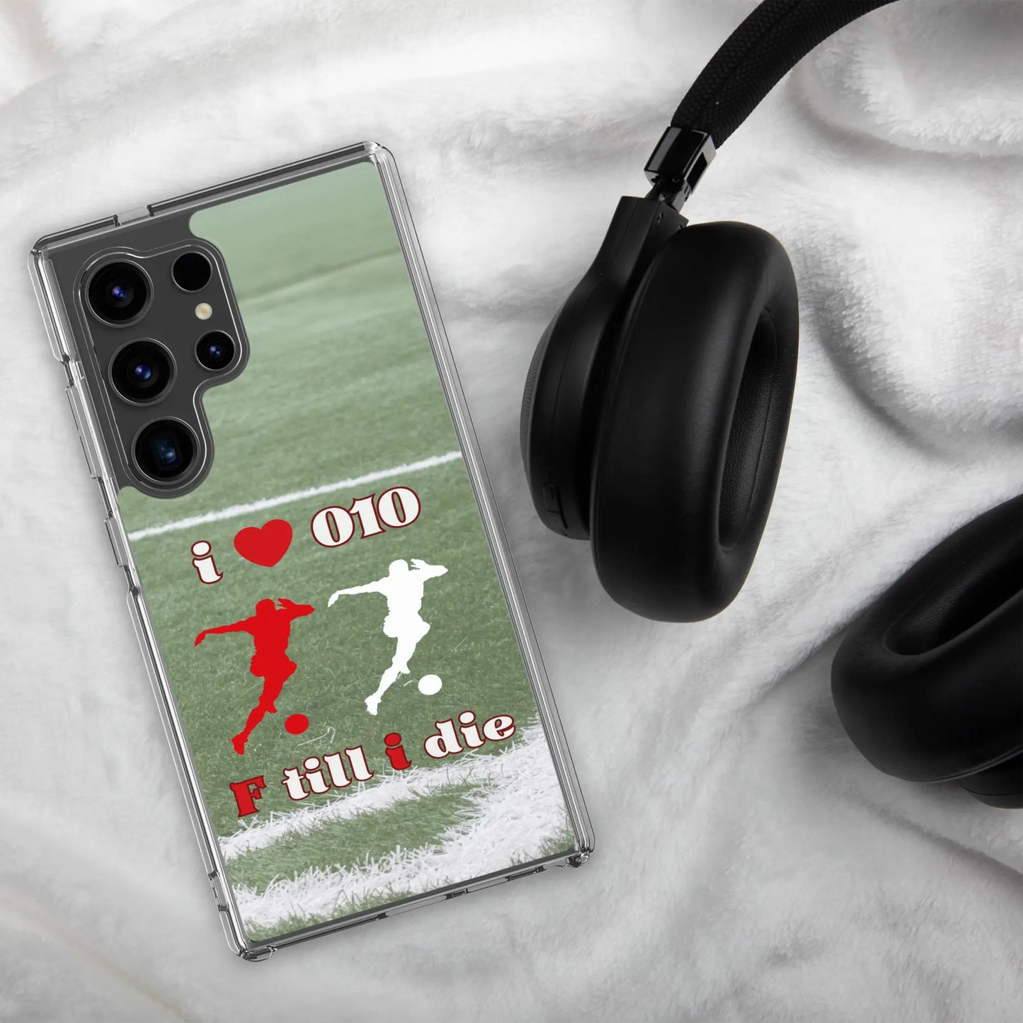 Feyenoord Telefoonhoesje voor Samsung | I Love 010, F Till I Die - Alle Modellen