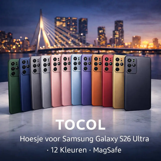 Samsung Galaxy S26 Ultra hoesje TOCOL MagSafe 12 kleuren Rotterdam