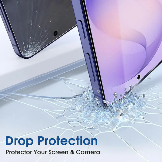 Samsung Galaxy S26 Ultra hoesje met valbescherming beschermt scherm en camera tegen schade