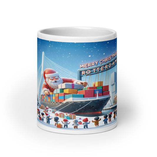 Cadeaus aan de Maas - Kerstman's Speciale Levering Mok