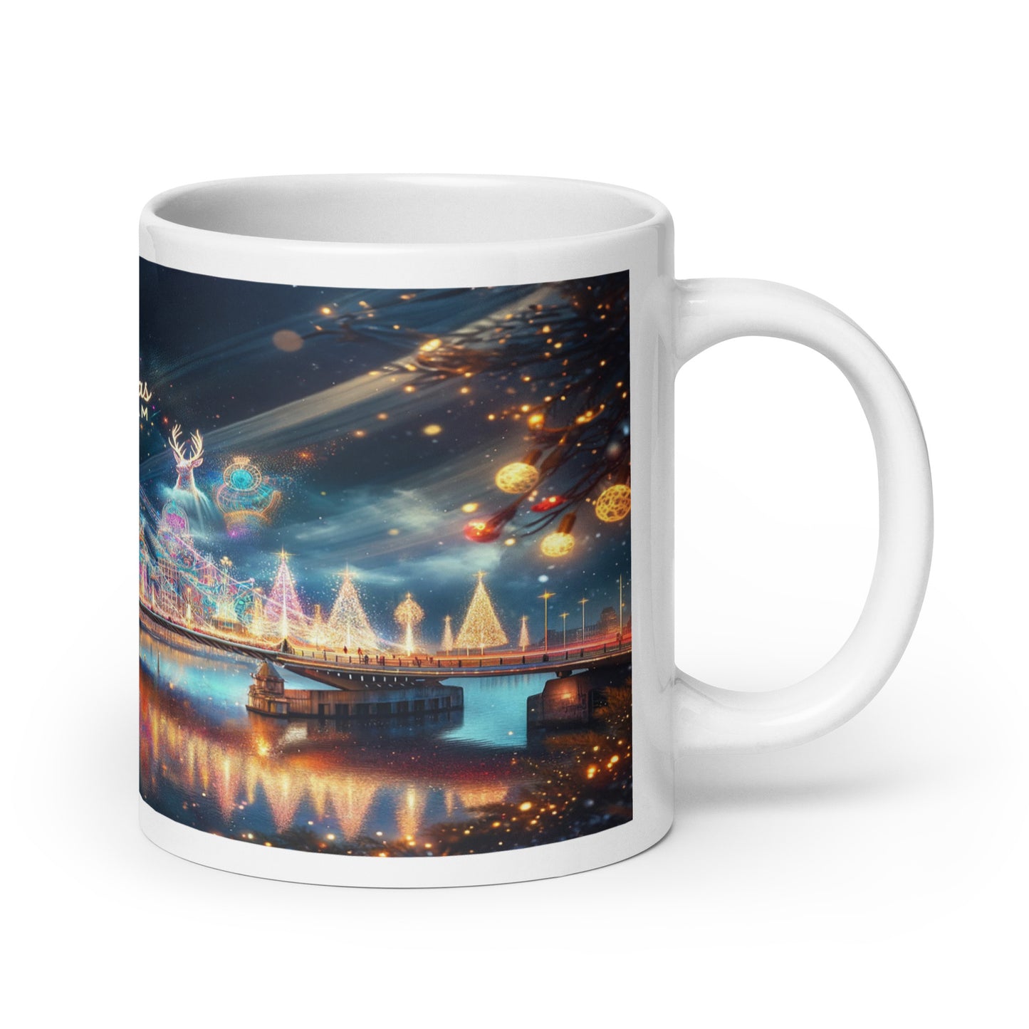 Erasmusbrug by Night Kerstmok - Merry Christmas Edition